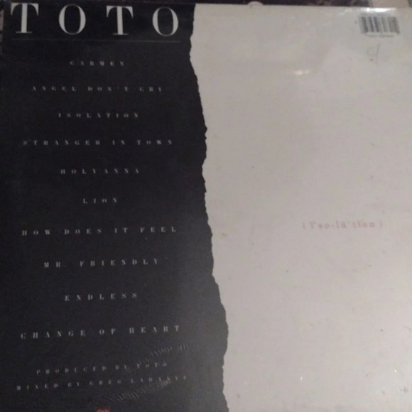 Toto LP - Picture 2 of 3